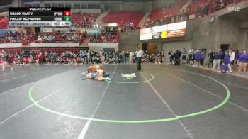 138 lbs Round 5 - 1st And 3rd - Phillip Mcfadden, Fort Worth Benbrook vs Dillon Hasty, Springtown