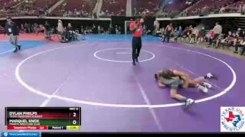 70 lbs Champ. Round 1 - Marquel Knox, Mission Wrestling Club vs Dylan Phelps, Texas Takedown Academy