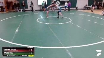 117 lbs Cons. Semi - Kaleb Hill, Cody Wrestling Club vs Carter Evans, Natrona Colts Wrestling