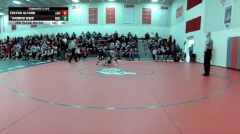 126 lbs 3rd Place Match - Patrick Neff, Howland vs Trevor Alford, Akron Springfield