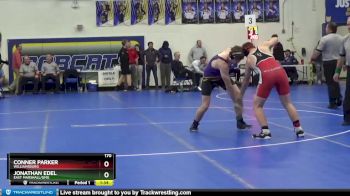 170 lbs Quarterfinal - Jonathan Edel, East Marshall/GMG vs Conner Parker, Williamsburg