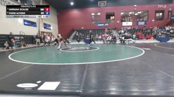 117 lbs Champ. Round 1 - Ahriana Scales, Mount Olive vs Paige Altizer, Bluefield State