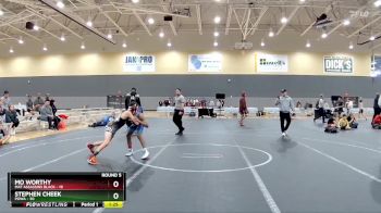 92 lbs Round 5 (6 Team) - Stephen Cheek, POWA vs Mo Worthy, Mat Assassins Black