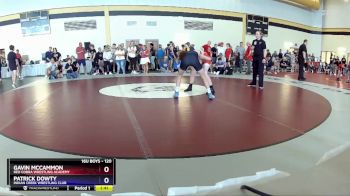 120 lbs Cons. Round 4 - Gavin Mccammon, Red Cobra Wrestling Academy vs Patrick Dowty, Indian Creek Wrestling Club