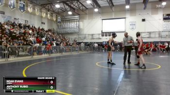 132 lbs Champ. Round 2 - Anthony Rubio, Aloha vs Noah Evans, Sandy