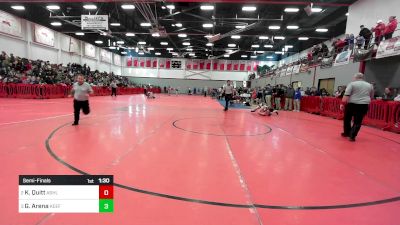 152 lbs Semifinal - Kirrane Quitt, Ashland vs Grace Arena, Keefe Tech