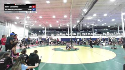 138 lbs Rr Rnd 5 - Miah Molinaro, Alpha Girlz vs Michelle Gavilanes, Scorpions - Girls