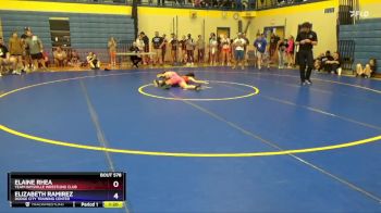 115 lbs Round 2 - Keya Murphy, Wichita Training Center vs Karsyn Hamlin, Russell Wrestling Club