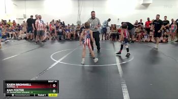 48 lbs Round 5 (6 Team) - Kam Foster, U2 Journeymen Uprising vs Kaiem Bromwell, Rampage