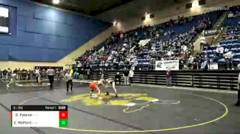 3 - 120 lbs Cons. Round 3 - Dominic Pascoe, William Byrd vs Evan Mefford, Christiansburg