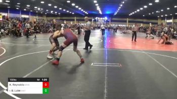 Match - Kegan Reynolds, GOHS Wrestling vs Braxton Luke, East Valley WC