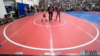 67 lbs Round Of 16 - OrRion Douglas, Pitbull Wrestling Academy vs Ben Keeley, Verdigris Youth Wrestling