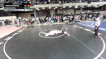 110 lbs Champ. Round 2 - Jordan Rodriguez, Bolingbrook vs Athena Zappas, Unattached