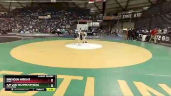 3 lbs Champ. Round 1 - Brenden Wright, Mead vs Kayden Richman Myers, Lynnwood