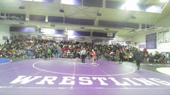 Girls 112 lbs Quarterfinal - Lilah Cardoza, Durham Girls vs Ariana Langarica, Corning Girls