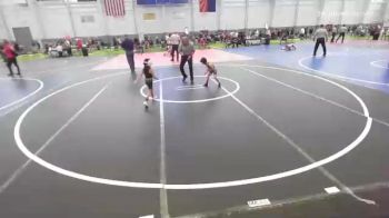 43 lbs Quarterfinal - Gavin Barrera, Ramona Dawg Pound vs Alexa Lopez, Silverback WC