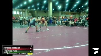 150 lbs Round 3 (6 Team) - Mitchell Brozenski, PWC vs Nathaniel Park, Level Up