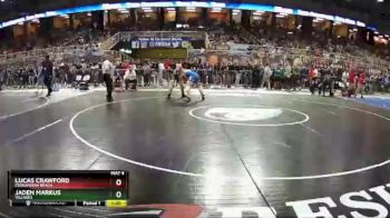 1A 182 lbs Champ. Round 1 - Lucas Crawford, Fernandina Beach vs Jaden Markus, Villages