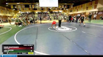 106 lbs Cons. Round 4 - Davis Shaposnick, Great Oak vs Levi Mazzei, Frontier