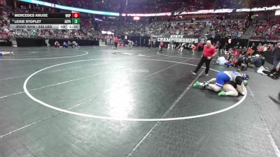 235 lbs Semis - Lexie Stoflet, Assumption/Pacelli vs Mercedes Kruse, West De Pere