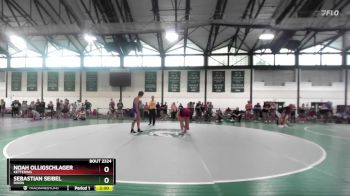 172-182 lbs Cons. Round 1 - Sebastian Seibel, Dixon vs Noah Olligschlager, Kettering