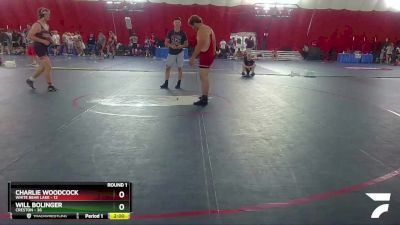 175 lbs Round 1 (16 Team) - Charlie Woodcock, White Bear Lake vs Will Bolinger, Creston