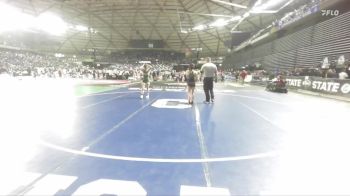 Girls 3A 105 lbs Cons. Round 4 - Lily Foreman, Hermiston (Girls) vs Mya Robles, Peninsula (Girls)