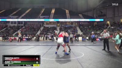 250 lbs Cons. Round 3 - Trenton Ditty, Trailhands vs Avery Florence, Junction City