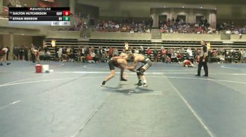 127 Championship Bracket Cons. Round 3 - Ethan Benson, Mounds View vs Dalton Hutchinson, Grand Rapids