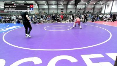 138 lbs Champ. Rd Of 16 - Aiden Nelmes, Cowboy Mat Club vs Liam Conway, AWA