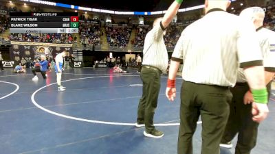 120 lbs Consy 2 - Patrick Tisak, Cornell vs Blake Wilson, Mars