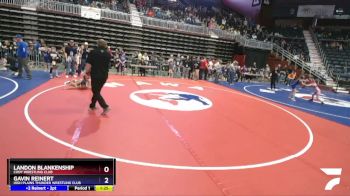 93 lbs Semifinal - Landon Blankenship, Cody Wrestling Club vs Gavin Reinert, High Plains Thunder Wrestling Club