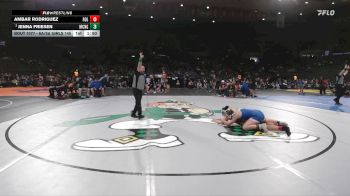 6A/5A Girls 145 Champ. Round 1 - Jenna Friesen, McNary Girls vs Ambar Rodriguez, Forest Grove Girls