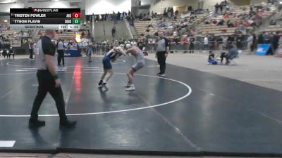 A 132 lbs Semifinal - Tristen Fowler, Alcoa High School vs Tyson Flavin, Soddy Daisy High School
