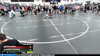77 lbs Cons. Round 3 - Jordan Heindl, MN vs Cameron Schofield, IN