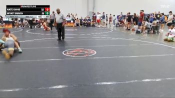 132 lbs Round 1 (4 Team) - Nate Davis, The Dream Team vs Wyatt Bunch, Refinery Wrestling