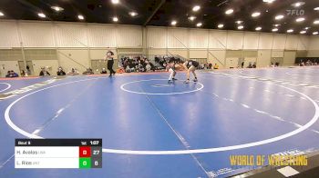 120 lbs Rr Rnd 3 - Hunter Avalos, LWA 14U vs Luca Rios, Untouchables 14U