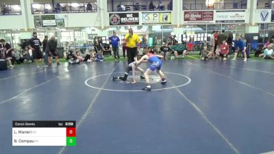 S-75 lbs Consolation - Lucas Maneri, NY vs Brody Compau, MI