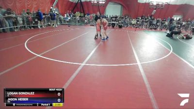 117 lbs Round 1 - Jason Heiser, WI vs Logan Gonzalez, IL