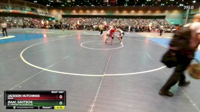 157 lbs Cons. Round 2 - Isaac Gautschi, El Dorado (Placerville) vs Jackson Hutchings, Reno