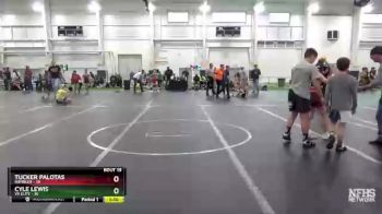 100 lbs Round 5 (8 Team) - Sam Harrington, Rambler vs Jaccob Smeltzer, VA Elite