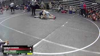 112 lbs Round 3 (6 Team) - Charles Davidson, Utah vs Brody Preheim, South Dakota Thunder