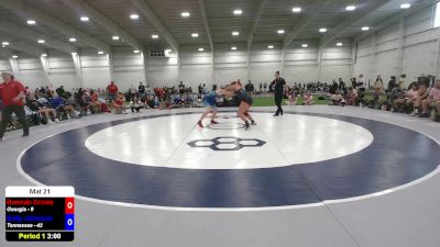 170 lbs Hannah Crowe, Georgia vs Sally Johnson, Tennessee