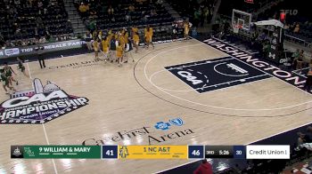 Replay: CAA Women's Basketball Quarterfinal - 2025 William & Mary vs NC A&T | Mar 14 @ 12 PM