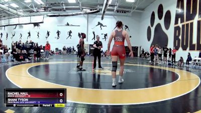 145 lbs Round 3 (16 Team) - Rachel Hall, Brock University vs Shani Tyson, Frostburg Sate University