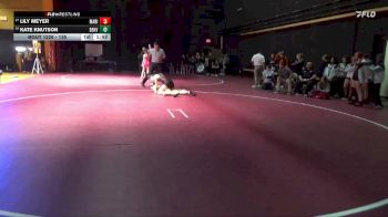 135 lbs 19th Place Match - Lily Meyer, Marion vs Kate Knutson, Denver
