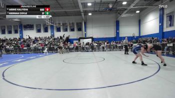 145 lbs Consi Of 8 #2 - Aibike Kaliyeva, North Andover vs Kiernan Coyle, Bristol-Plymouth