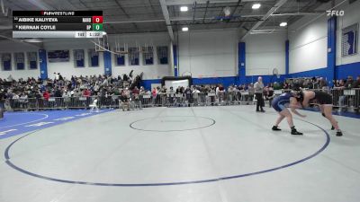 145 lbs Consi Of 8 #2 - Aibike Kaliyeva, North Andover vs Kiernan Coyle, Bristol-Plymouth