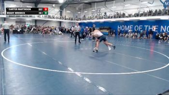 Elite 165 lbs Champ. Round 3 - Carter Martinson, Wartburg vs Brady Brewick, Wisconsin-Eau Claire