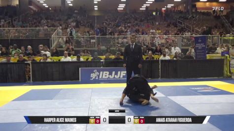 Anais Atarah Figueroa vs Harper Alice Maines 2025 Pan Kids Jiu-Jitsu IBJJF Championship